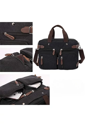 Bonluo Rucsac Negru Multifuncțional 3în1 Calitate Premium Dimensiune 32*44*13cm