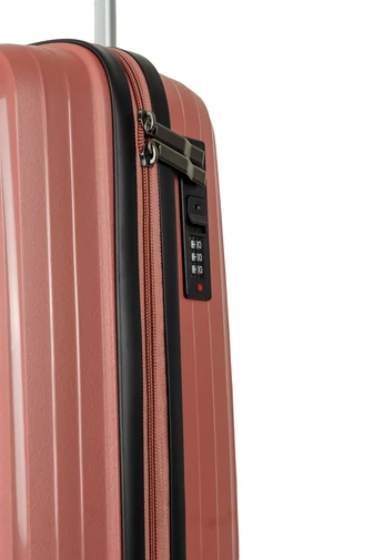 Bonluo Set Valize RoseGold Din Material Polipropilen