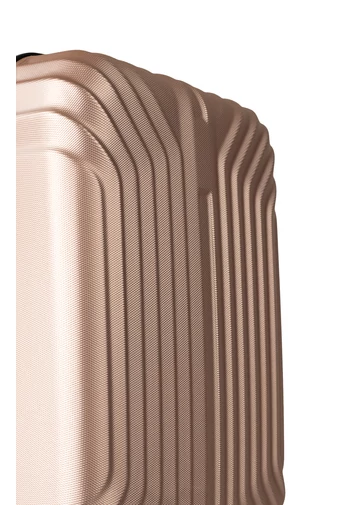 Leonardo Da Vinci Troler De Cabină Rosegold Cu Pereți Rigizi Dimensiune Gratuită Wizz-air (40x30x20)
