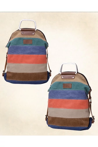 Bonluo Rucsac/Gentă Crossbody Maro/Visiniu De Dimensiunile 40*36*9cm