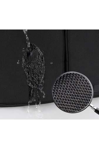 Bonluo Geantă Pentru Laptop Neagră De Calitate Premium Din Material Impermeabil Dimensiuni Wizzair 40*30*10 cm 