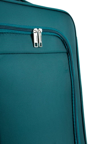 ORMI Set Valize Verde Din Material Textil Foarte Ușor 
