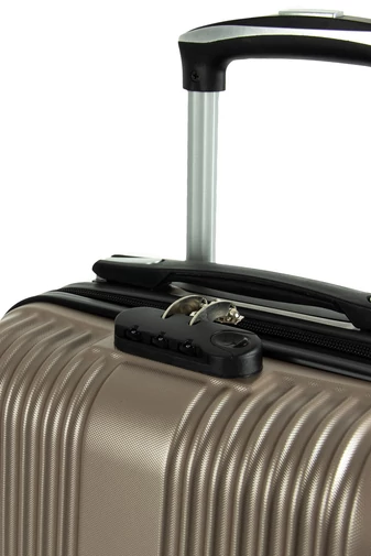 Bonluo Troler Culoarea Șampaniei De Cabină Dimensiune Gratuită Wizzair (40x30x20cm) 