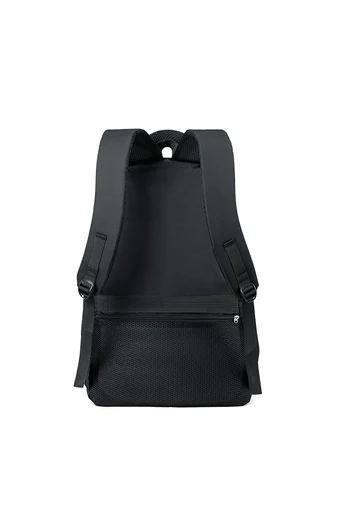Bonluo Ghiozdan Negru De Dimensiune Mare Din Material Impermeabil (56*26*29cm)