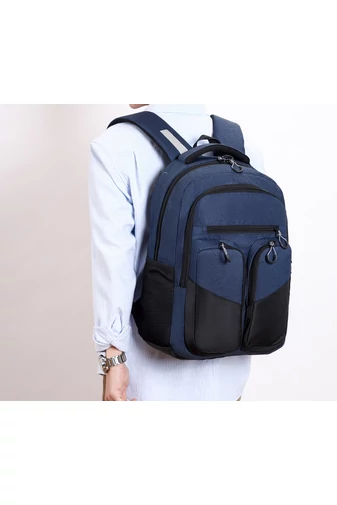 Bonluo Rucsac Albastru Închis Din Material Impermeabil Foarte Rezistent Dimensiuni 46*32*16cm