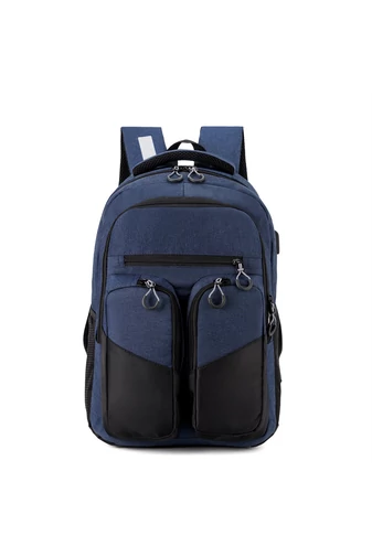 Bonluo Rucsac Albastru Închis Din Material Impermeabil Foarte Rezistent Dimensiuni 46*32*16cm