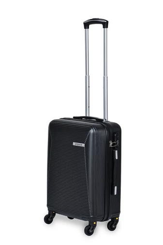 JONY Troler Rigid Negru De Cabină Dimensiune Cu Roți Detașabile (55x35x20 cm)