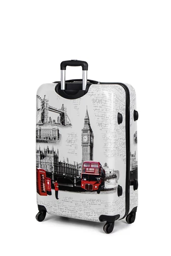 Ormi Valiză Mare Cu Pereți Tari Model Londra (76x50x30)