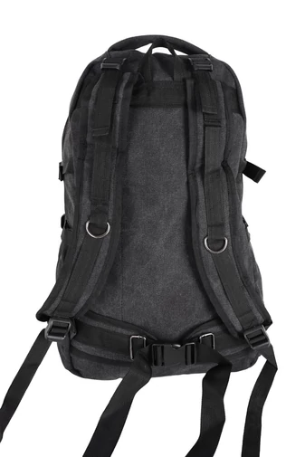 Bonluo Rucsac Negru Perfect Pentru Drumeții Din Pânză Solidă Dimensiune 55x36x15