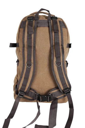 Bonluo Rucsac Maro Închis Perfect Pentru Drumeții Din Pânză Solidă Dimensiune 55x36x15