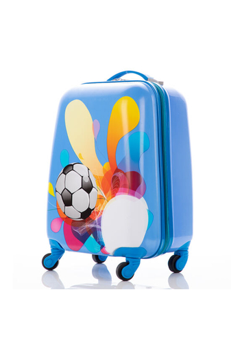 Bonluo Troler Pentru Copii Model Minge De Fotbal Dimensiune (48x30x20cm)