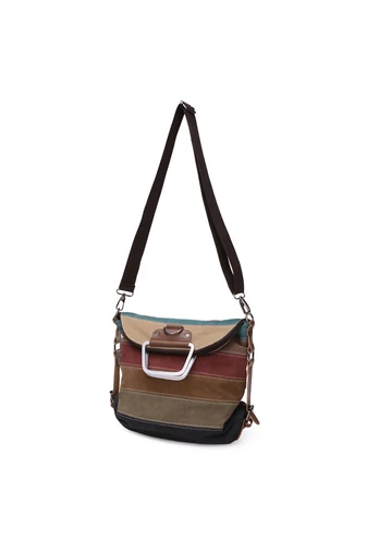 Bonluo Rucsac/Gentă Crossbody Maro/Visiniu De Dimensiunile 40*36*9cm