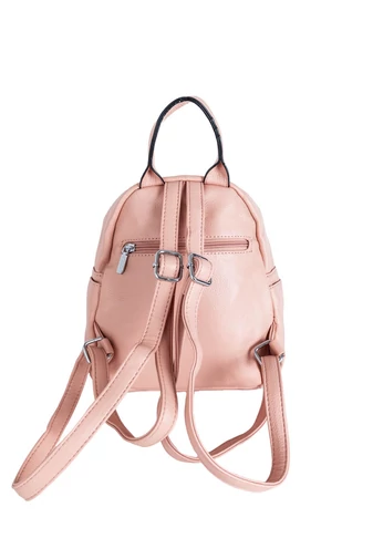 Silvia Rosa Rucsac Roz Mini Din Piele Ecologică
