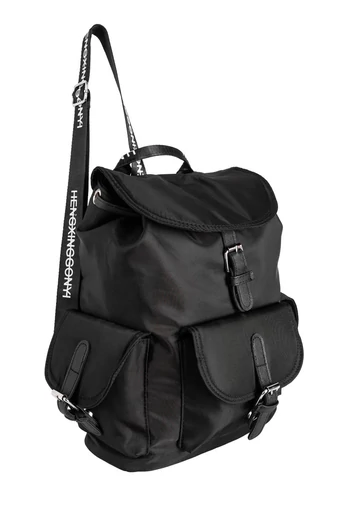 BONLUO Rucsac Dama Negru Din Material Impermeabil Cu Multiple Buzunare