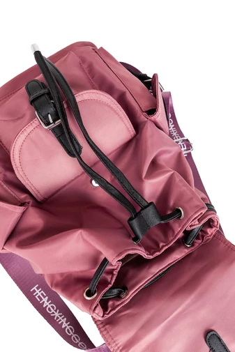 BONLUO Rucsac Dama Roz Din Material Impermeabil Cu Multiple Buzunare