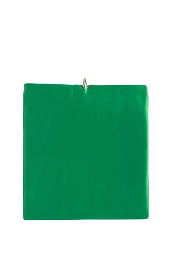 BONLUO Poșetă Mini Elegantă Verde De Damă Din Material Satinat 