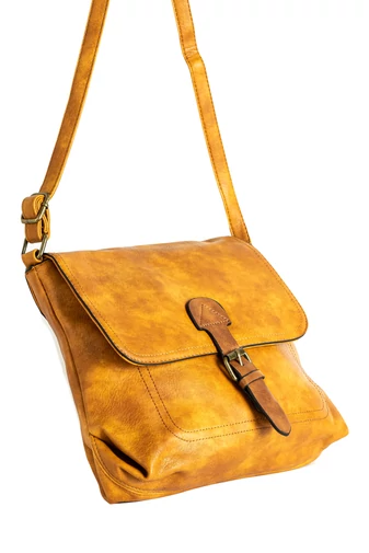 JGL Geantă Crossbody Maro Din Piele Ecologică Dimensiune Medie