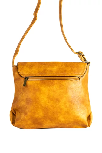 JGL Geantă Crossbody Maro Din Piele Ecologică Dimensiune Medie