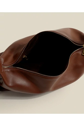 Bonluo Geantă De Umăr Maro Din Imitație De Piele De Dimensiunea 27*37*8cm