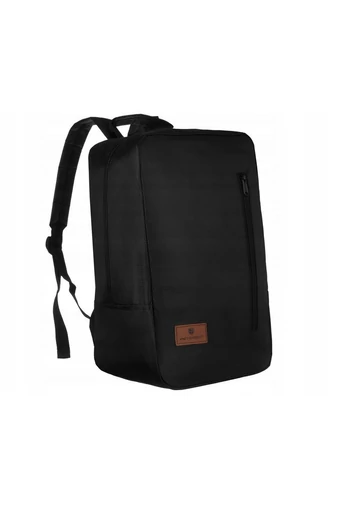 Peterson Rucsac Negru Din Material Impermeabil Dimensiune Gratuita Wizz-air ,Rynair (40x25x20cm)