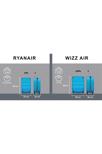 Peterson Rucsac Negru Din Material Impermeabil Dimensiune Gratuita Wizz-air ,Rynair (40x25x20cm)