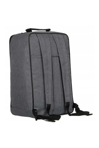 Peterson Rucsac Gri Din Material Impermeabil Dimensiune Gratuita Wizz-air ,Rynair (40x25x20cm)