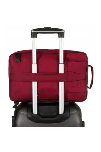 Peterson Rucsac Vișiniu Din Material Impermeabil Dimensiune Gratuita Wizz-air ,Rynair (40x25x20cm)