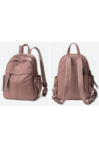 Bonluo Rucsac De Damă Gri Din Material Impermeabil De Dimensiunea 30*27*13cm