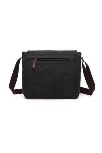 Bonluo Geantă Crossbody De Bărbați Dimenisune Mare Din Pânză Foarte Rezistentă (40x35x13cm)