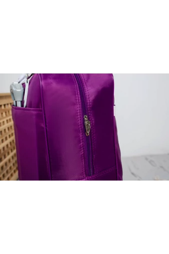 Bonluo Geantă Pentru Cumpărături Stil Troler Mov De Dimensiunea 47*40*23cm