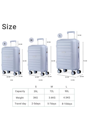 Troler De Cabină Ormi Negru Polipropilen De Calitate Premium Extrem De Rezistent La Șocuri Dimensiunea 55*38*21cm