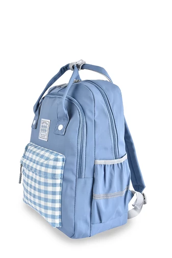 Bonluo Rucsac Damă , Model Carouri , Dimensiuni Wizzair (40*30*20cm)
