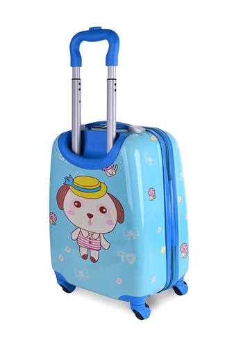 Valiză Mini Albastră Pentru Copii Cu Urs Polar