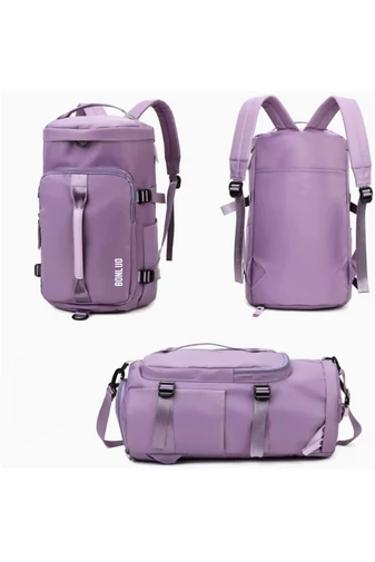  Bonluo Geantă De Voiaj/Rucsac Mov Din Material Impermeabil , Dimensiuni Wizzair (40*30*20cm) Calitate Premium