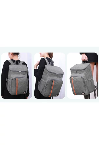 Rucsac Termoizolant Bonluo Negru Din Material Impermeabil Dimensiunea 42*29*19cm