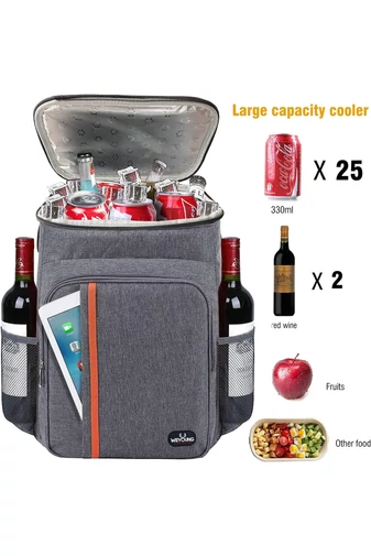 Rucsac Termoizolant Bonluo Negru Din Material Impermeabil Dimensiunea 42*29*19cm