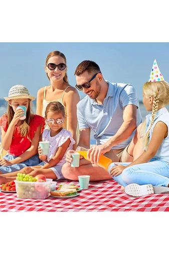 Pătură Picnic Bonluo Roșie Impermeabilă Dimensiunea 200*150cm