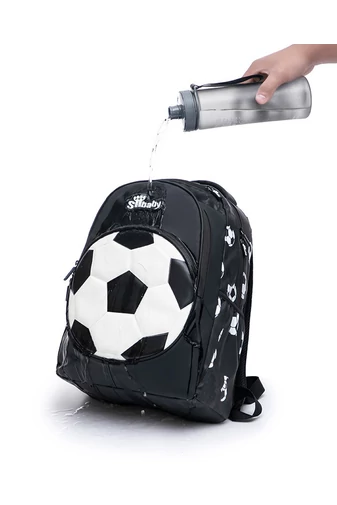 Rucsac Ergonomic Bonluo Pentru Copii Design Fotbal Material Tesătura Oxford impermeabil Dimensiune (40*29*19cm)