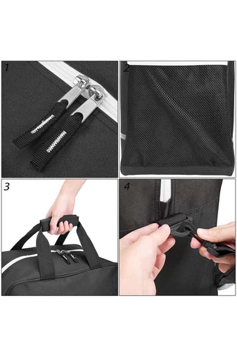 Set Geantă Neagră Bonluo Pentru Snowboard Sau Schi Cu Husă Inclusa Material Impermeabil (40*38*25cm)