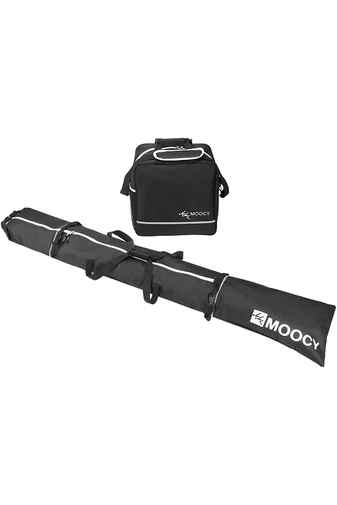 Set Geantă Neagră Bonluo Pentru Snowboard Sau Schi Cu Husă Inclusa Material Impermeabil (40*38*25cm)