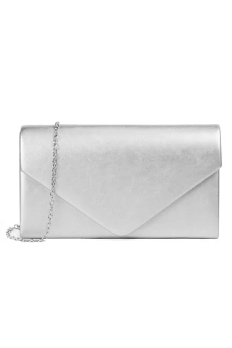 Geanta Elegantă Tip Plic Gri Dimensiune 22*13*5 cm