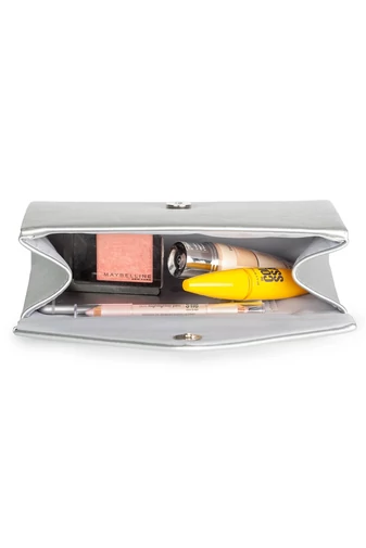 Geanta Elegantă Tip Plic Albă Dimensiune 22*13*5 cm