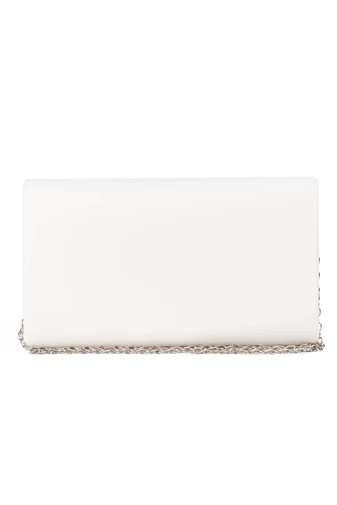 Geanta Elegantă Tip Plic Albă Dimensiune 22*13*5 cm