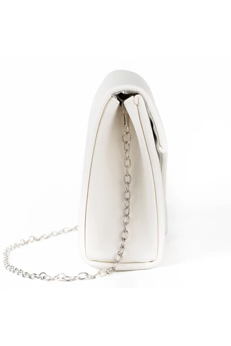 Geanta Elegantă Tip Plic Albă Dimensiune 22*13*5 cm