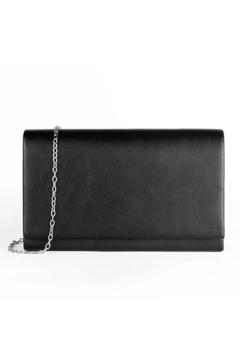 R&amp;j Geantă Neagră Eleganta Tip Plic Dimensiune (22x13x5,5cm)