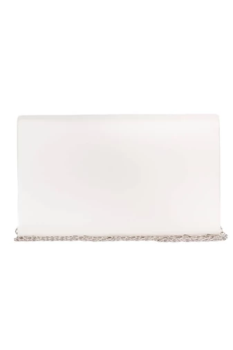 R&amp;J Geantă Albă Eleganta Tip Plic Dimensiune (22x13x5,5cm) 