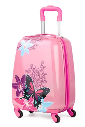 Valiză Mini Pentru Copii Model Cu Fluture (45x30x20cm)