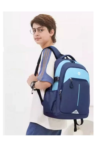 Rucsac Ergonomic Premium Impermeabil Din Țesătură Oxford Rezistent Și Ușor ZUONU Albastru 45*32*18cm