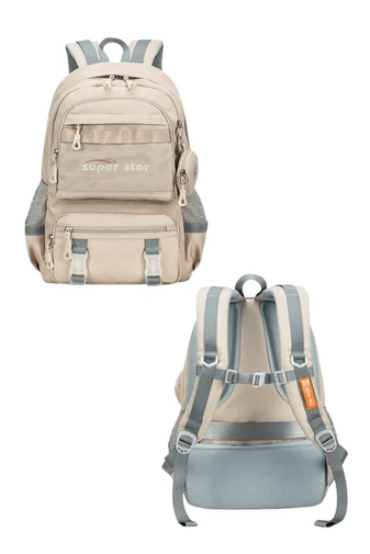 Rucsac Școlar Unisex Calitate Premium Din Țesătură Oxford Impermeabil Și Ușor ZUONU 44*32.5*18cm