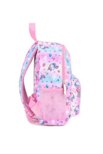 Ghiozdan Școlar Pentru Fete Roz Cu Model Unicorn 29*22*8.5cm